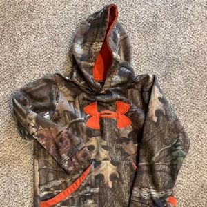 Boys XL Camouflage Under Amour Hoodie